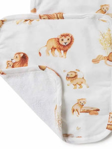 Lion Organic Wash Cloths - 3 Pack