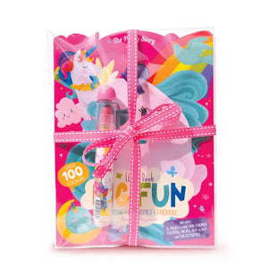 Unicorn Activity Book & Stackable Crayon Gift