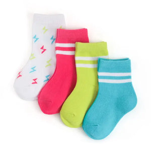 Electric midi sock 4-Pack