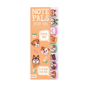 Playful Pups Note Pals Sticky Tabs