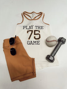 Athletic Twist Tank in Play the Game 75