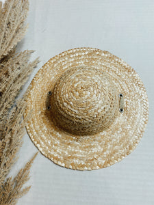 Sally Straw Beach Hat