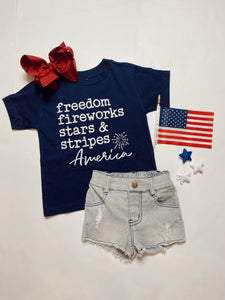Freedom & Fireworks Tee