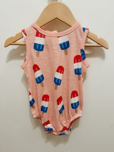 Patsy Popsicle Pink Romper