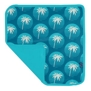 Kickee Lovey (Cerulean Blue Palm Tree Sun