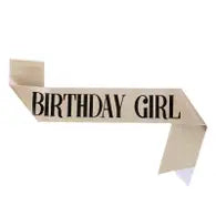 Birthday Girl Sash Banner