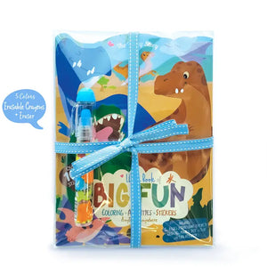 Dino Activity Book & Stackable Crayon Gift